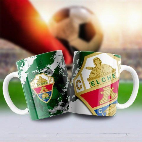 Чашка з написом "Elche Club de F&uacute;tbol" #1317 фото