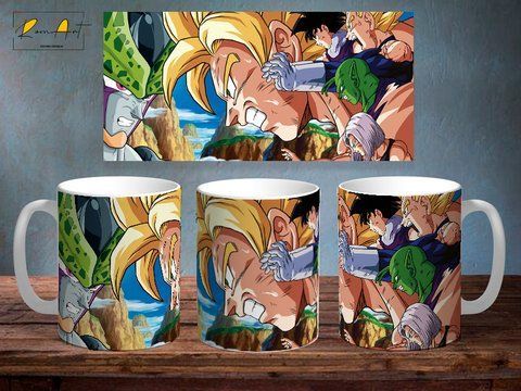 Чашка з принтом &laquo;Dragon Ball Z" #1401 фото