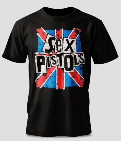 Футболка з принтом "Sex Pistols" #1008-Ф фото