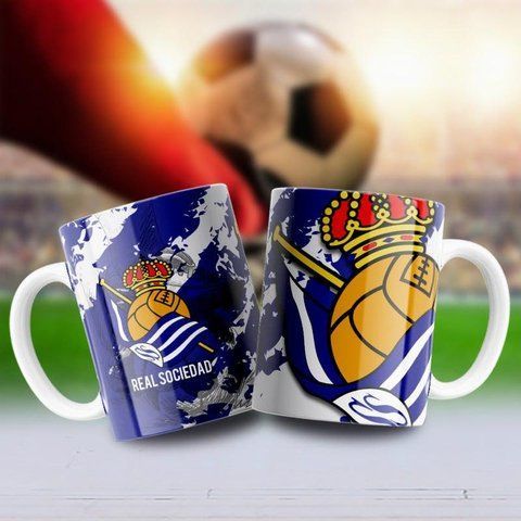 Чашка з написом "Real Sociedad de F&uacute;tbol" #1319 фото