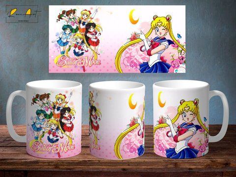 Чашка з принтом "Sailor Moon" #1369 фото