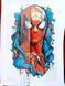 Термонаклейка для одягу, наліпка "Спайдермен, Людина павук, SpiderMan" #0771-ПР фото 2