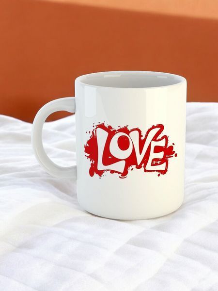 Чашка з принтом Love #0102 фото