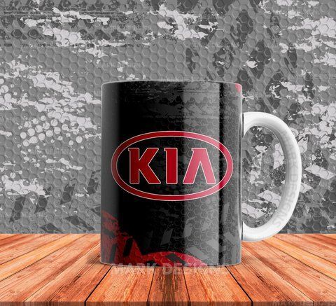 Чашка з принтом &laquo;АвтоЛого Kia&raquo; #1326 фото