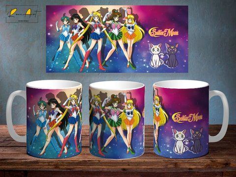 Чашка з принтом "Sailor Moon 5" #1373 фото