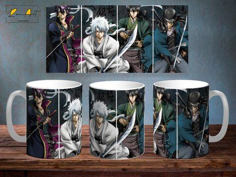 Чашка з принтом "Gintama" #1411 фото