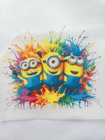 Термонаклейка для одягу, наліпка "Minions" #0959-ПР фото