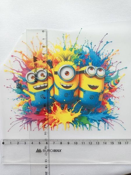 Термонаклейка для одягу, наліпка "Minions" #0959-ПР фото