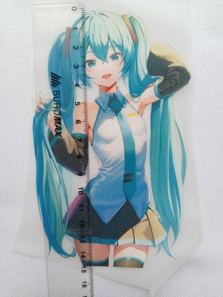 Термонаклейка для одягу, наліпка "Хацуне Міку (Hatsune Miku)" #0152-ПР фото