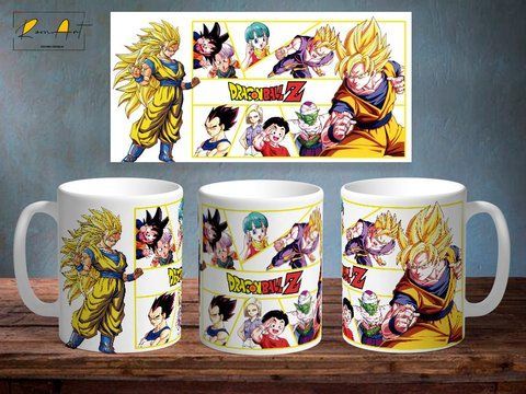 Чашка з принтом "Dragon Ball Z 2" #1415 фото