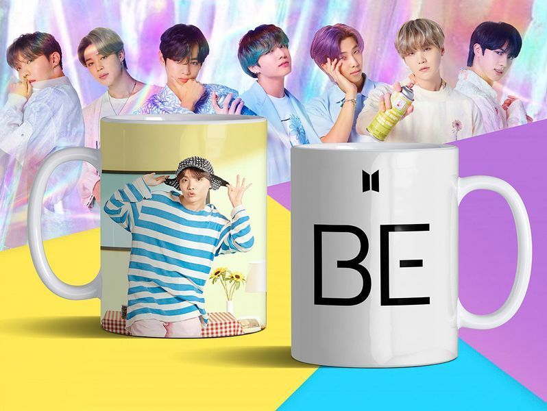 Чашка з принтом &laquo;BTS 23&raquo; #1283 фото