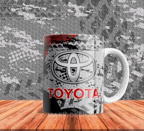 Чашка з принтом &laquo;АвтоЛого toyota&raquo; #1335 фото