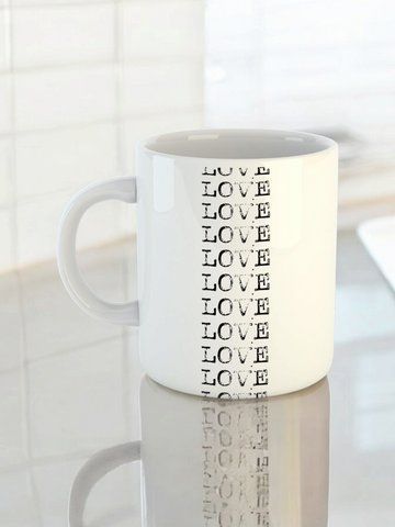 Чашка з принтом Love #0103 фото