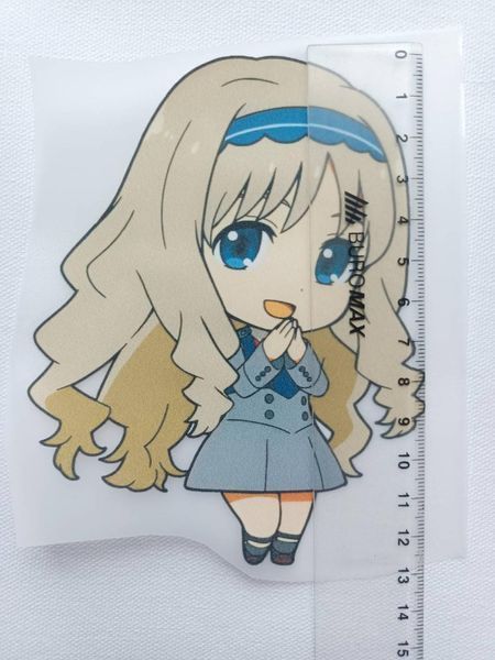 Термонаклейка для одягу, наліпка "Puni Colle! Kokoro з аніме-серіалу "Darling in the Franxx" #0167-ПР фото