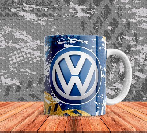 Чашка з принтом &laquo;АвтоЛого volkswagen&raquo; #1336 фото