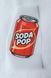 Термонаклейка для одягу, наліпка "Soda Pop" #0970-ПР фото 1