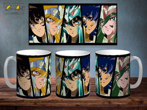 Чашка з принтом "Святий Сейя - Saint Seiya" #1421 фото