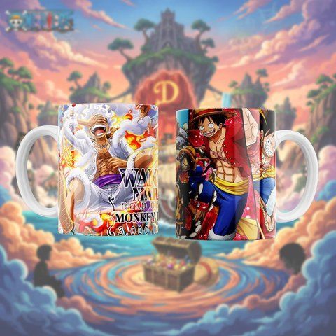 Чашка з принтом &laquo;One Piece&raquo; #1338 фото