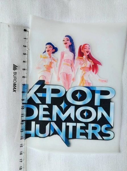 Термонаклейка для одягу, наліпка "K-Pop Demon Hunter" #0973-ПР фото
