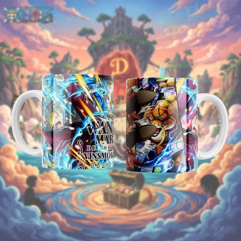 Чашка з принтом &laquo;One Piece 3&raquo; #1340 фото