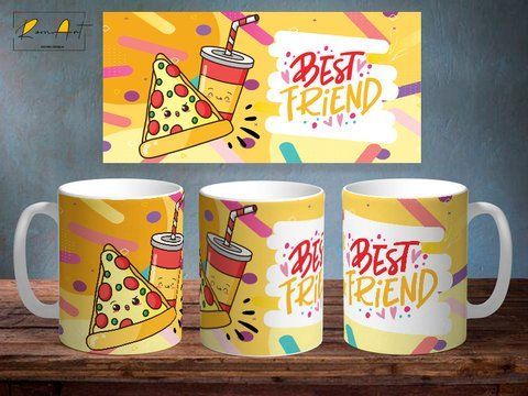 Чашка з принтом &laquo;Best friends 2&raquo; #1193 фото