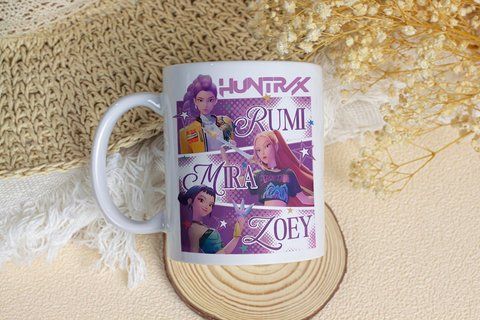 Чашка з принтом &laquo;Huntrix&raquo; #1002 фото