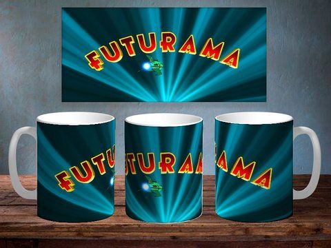 Чашка з принтом &laquo;Futurama&raquo; #1145 фото