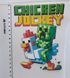 Термонаклейка для одягу, термопринт, наліпка "Minecraft - Chicken Jockey" #1017-ПР фото 2