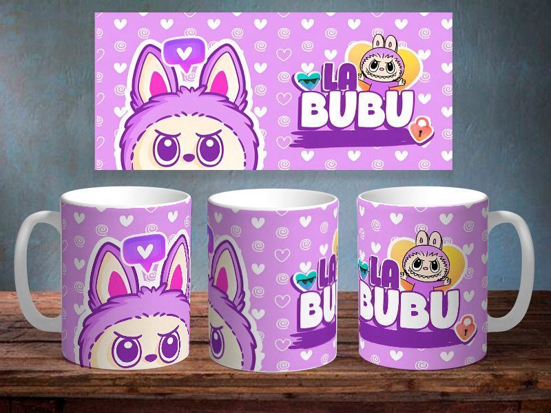 Чашка з принтом "Labubu" #0929 фото
