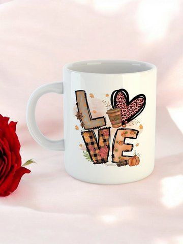 Чашка з принтом Love #0099 фото