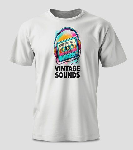 Футболка з принтом &laquo;Vintage&raquo; 3XL #1655-Ф фото