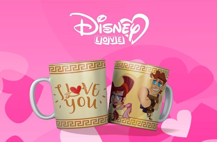 Чашка з принтом &laquo;Disney Love 4&raquo; #1211 фото