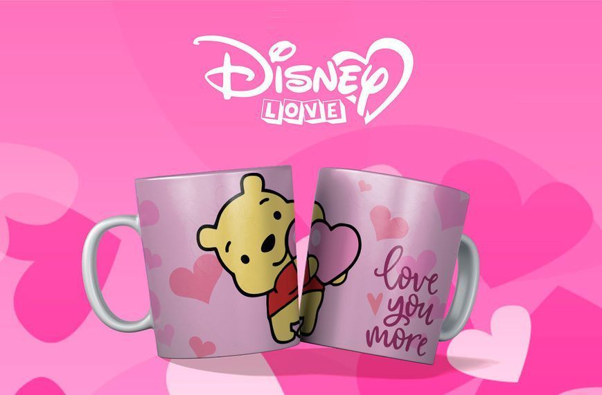 Чашка з принтом &laquo;Disney Love 5&raquo; #1212 фото