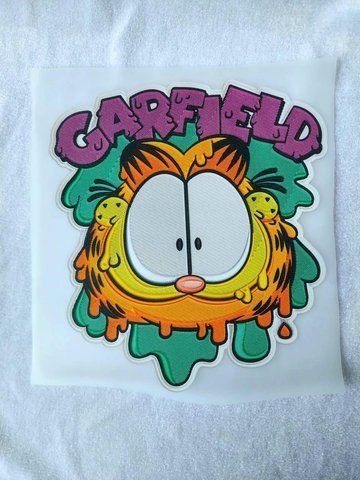 Термонаклейка для одягу, наліпка "Garfield" #1118-ПР фото