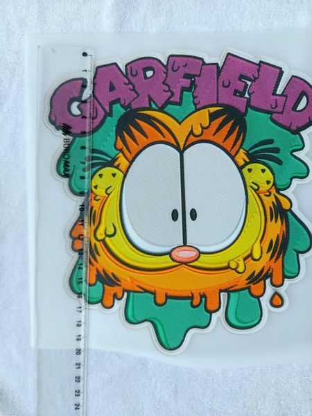 Термонаклейка для одягу, наліпка "Garfield" #1118-ПР фото