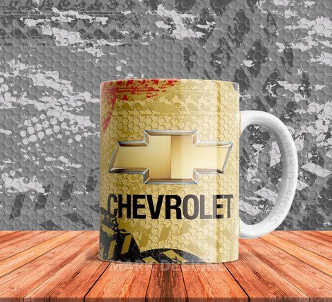 Чашка з принтом &laquo;АвтоЛого Chevrolet&raquo; #1313 фото