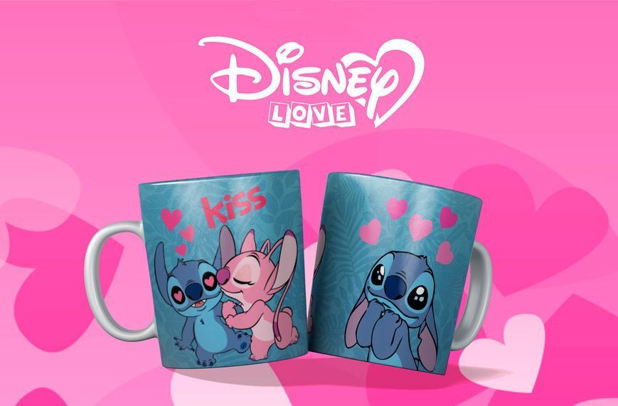Чашка з принтом &laquo;Disney Love 6&raquo; #1213 фото