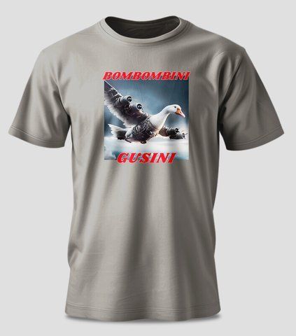 Футболка з принтом "Bombombini Gusini" #0739-Ф фото