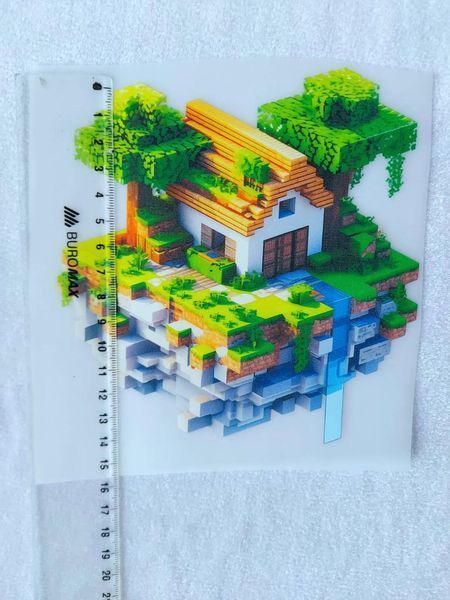 Термонаклейка для одягу, наліпка "Minecraft" #1120-ПР фото