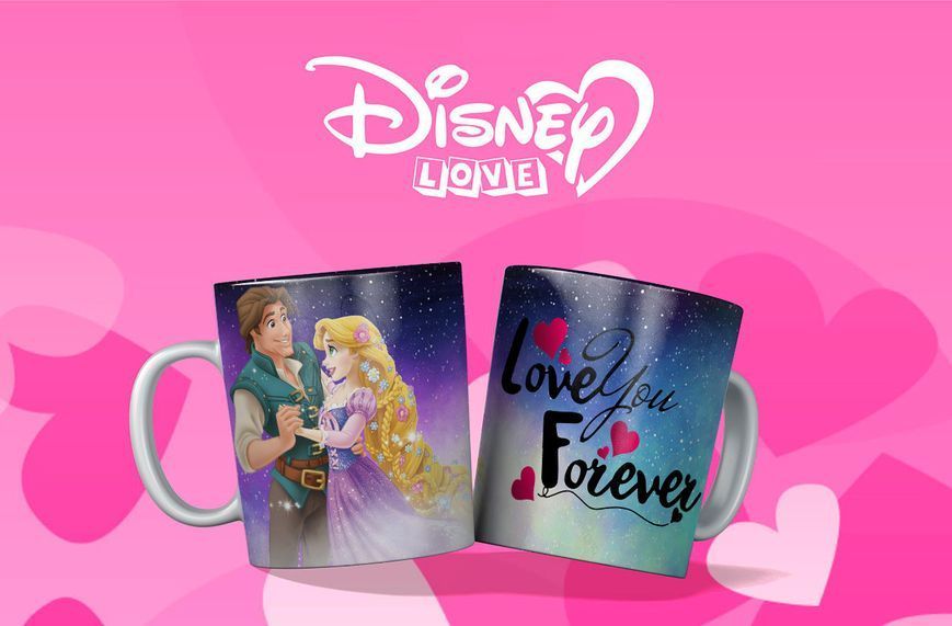 Чашка з принтом &laquo;Disney Love 8&raquo; #1215 фото